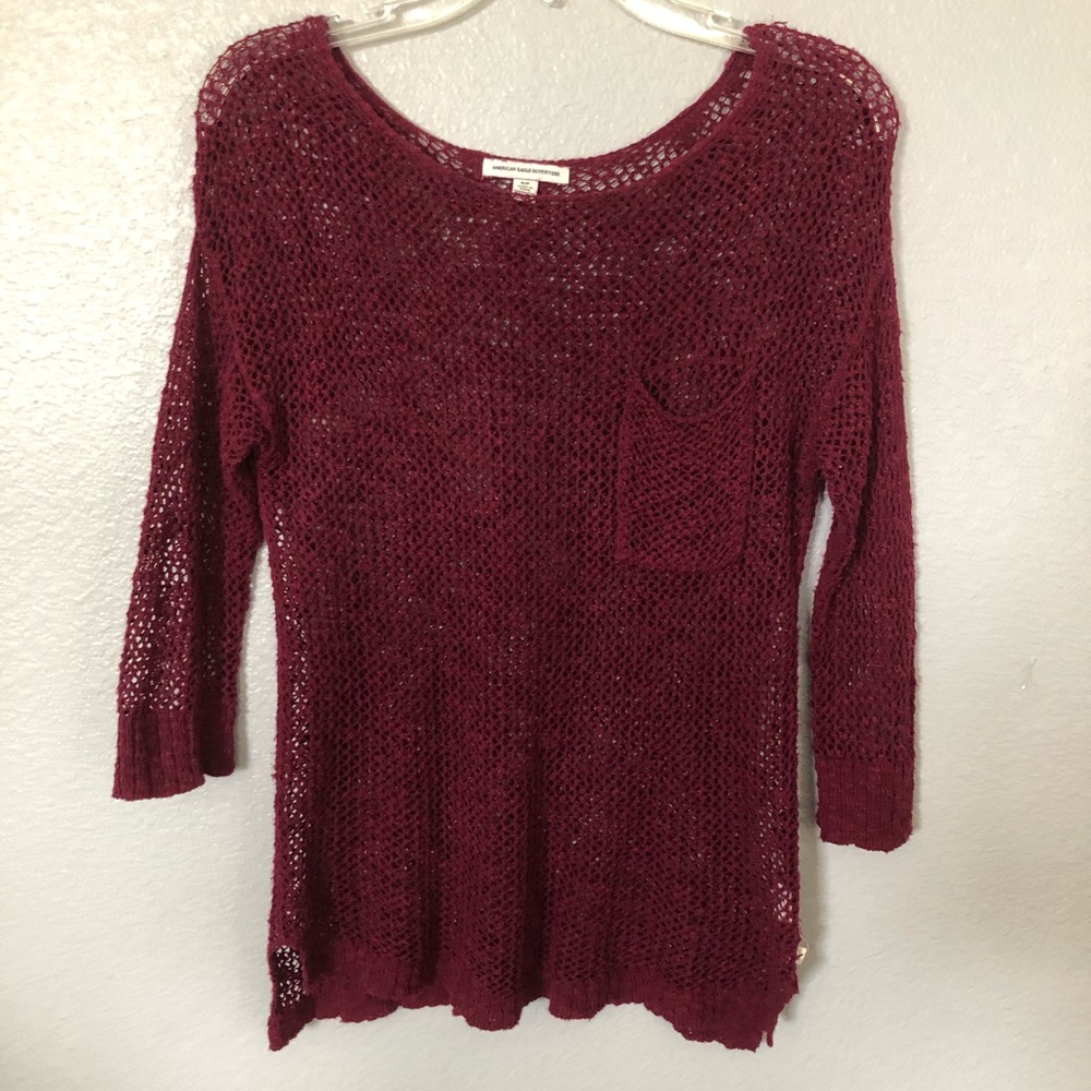 🌻American Eagle Thin Crochet Top🌻
